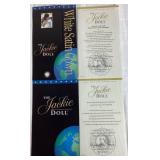 'The Jackie Doll' Featuring Jacqueline Kennedy from the Franklin Mint and The White House Historical Association Cherry Blossoms Scarf 'The Jackie Doll' Featuring Jacqueline Kennedy from the Franklin Mint and The White House Historical Association Cherry Blossoms Scarf