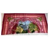 'The Jackie Doll' Featuring Jacqueline Kennedy from the Franklin Mint and The White House Historical Association Cherry Blossoms Scarf 'The Jackie Doll' Featuring Jacqueline Kennedy from the Franklin Mint and The White House Historical Association Cherry Blossoms Scarf