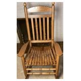 Hardwood Slat Rocking Chair Hardwood Slat Rocking Chair