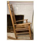 Hardwood Slat Rocking Chair Hardwood Slat Rocking Chair