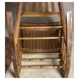 Hardwood Slat Rocking Chair Hardwood Slat Rocking Chair