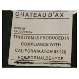 Chateau d'Ax Electric Power Reclining Leather Sofa Chateau d'Ax Electric Power Reclining Leather Sofa