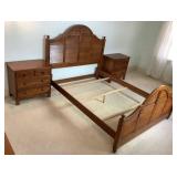 Durham Furniture 3 Pc Bed and Nightstand Set Durham Furniture 3 Pc Bed and Nightstand Set