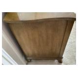 Drexel Curved Front 12 Drawer Champagne Triple Dresser with Mirror plus Matching Full Size Bed with Headboard & Footboard Drexel Curved Front 12 Drawer Champagne Triple Dresser with Mirror plus Matching Full Size Bed with Headboard & Footboard