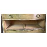 Drexel Mid Century Curved Front 5 Drawer Tallboy Dresser Drexel Mid Century Curved Front 5 Drawer Tallboy Dresser