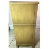 Drexel Mid Century Curved Front 5 Drawer Tallboy Dresser Drexel Mid Century Curved Front 5 Drawer Tallboy Dresser
