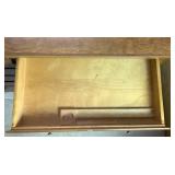 Ethan Allen Heirloom Maple 4 Drawer Writing Desk Ethan Allen Heirloom Maple 4 Drawer Writing Desk