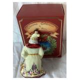 Christmas Collection of Vintage Ornaments, Goebel Rocking Horses, David Frykman Santa and John Huras Glass Santa Christmas Collection of Vintage Ornaments, Goebel Rocking Horses, David Frykman Santa and John Huras Glass Santa