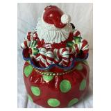 Fitz and Floyd Vegetable Garden Basket Relish Tray and Large Tray, Nutcracker Sweets Cookie Plate and Kringle Santa Claus Cookie Jar Fitz and Floyd Vegetable Garden Basket Relish Tray and Large Tray, Nutcracker Sweets Cookie Plate and Kringle Santa Claus Cookie Jar