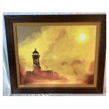 Original Lighthouse Paintings by Jesse Bell Original Lighthouse Paintings by Jesse Bell