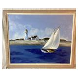 Original Lighthouse Paintings by Jesse Bell Original Lighthouse Paintings by Jesse Bell