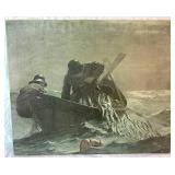 'The Herring Net' by Winslow Homer Canvas Print 24' x 19.75' 'The Herring Net' by Winslow Homer Canvas Print 24' x 19.75'