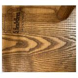 Shaker Style Trestle Table with 4 Bent & Bros Chairs from Gabberts Shaker Style Trestle Table with 4 Bent & Bros Chairs from Gabberts