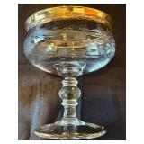 Gold Trimmed Stemware Collection - Tiffin, Murano and Libbey Gold Trimmed Stemware Collection - Tiffin, Murano and Libbey