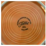 Fiesta Dinnerware Set -6 Dinner Plates, 8 Salad Plates, 7 Saucers, 4 Bowls, 1 Pitcher, 9 Cups, Salt & Pepper Set and 3 Mugs Fiesta Dinnerware Set -6 Dinner Plates, 8 Salad Plates, 7 Saucers, 4 Bowls, 1 Pitcher, 9 Cups, Salt & Pepper Set and 3 Mugs