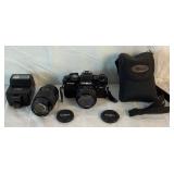 Minolta 35mm Camera Package Minolta 35mm Camera Package