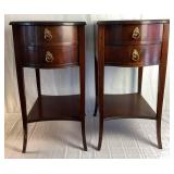 Pair of Vintage Imperial Mahogany End Tables Pair of Vintage Imperial Mahogany End Tables