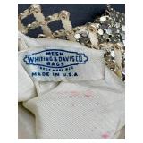 Vintage 1940's Whiting & Davis Expandable Mesh Wristlet and Neiman Marcus 95th Anniversary Crystal Perfume Bottle 2002 Vintage 1940's Whiting & Davis Expandable Mesh Wristlet and Neiman Marcus 95th Anniversary Crystal Perfume Bottle 2002