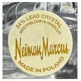 Vintage 1940's Whiting & Davis Expandable Mesh Wristlet and Neiman Marcus 95th Anniversary Crystal Perfume Bottle 2002 Vintage 1940's Whiting & Davis Expandable Mesh Wristlet and Neiman Marcus 95th Anniversary Crystal Perfume Bottle 2002