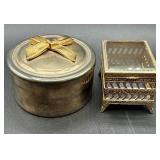 Beautiful Assortment of Vintage Necklaces, Brooches, Rings, Jewelry Boxes and Sequin Collar Beautiful Assortment of Vintage Necklaces, Brooches, Rings, Jewelry Boxes and Sequin Collar