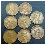 Collection of 124 Lincoln Wheat Cents Pennies Collection of 124 Lincoln Wheat Cents Pennies