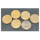 Collection of 124 Lincoln Wheat Cents Pennies Collection of 124 Lincoln Wheat Cents Pennies