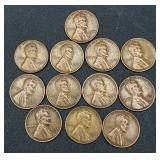 Collection of 124 Lincoln Wheat Cents Pennies Collection of 124 Lincoln Wheat Cents Pennies
