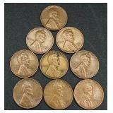 Collection of 124 Lincoln Wheat Cents Pennies Collection of 124 Lincoln Wheat Cents Pennies
