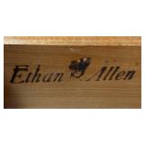Pair of Ethan Allen Baumritter Heirloom Maple Shutter Door Storage Cabinets Pair of Ethan Allen Baumritter Heirloom Maple Shutter Door Storage Cabinets
