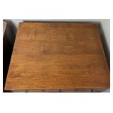 Pair of Ethan Allen Baumritter Heirloom Maple Shutter Door Storage Cabinets Pair of Ethan Allen Baumritter Heirloom Maple Shutter Door Storage Cabinets