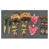 Collection of Gold Tone Earrings, Necklaces and Bracelets Collection of Gold Tone Earrings, Necklaces and Bracelets