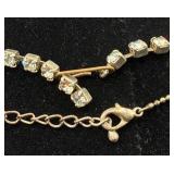 Collection of Rhinestone Necklaces, Earrings and Bracelets Collection of Rhinestone Necklaces, Earrings and Bracelets