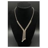 Collection of Rhinestone Necklaces, Earrings and Bracelets Collection of Rhinestone Necklaces, Earrings and Bracelets