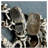 Sterling Silver .925 Rings, Charm Bracelets and 3 Charms Sterling Silver .925 Rings, Charm Bracelets and 3 Charms