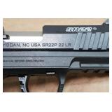 NEW Ruger SR22 .22 LR Semi-Auto Pistol - 2 Magazines NEW Ruger SR22 .22 LR Semi-Auto Pistol - 2 Magazines