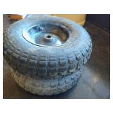 (2) Small Utility Tires - 4.00-6