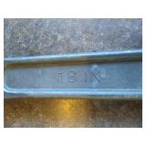 15', 18', and 24' Irwin Crescent Wrenches