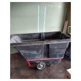 Rubbermaid Heavy Duty 1/2 Cubic Yard 1,400lb. Tilt Truck