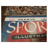 (9) Issues 1954 Nov. & Dec. Sports Illustrated