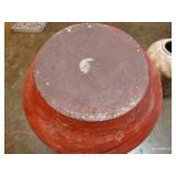 (2) Clay/Pottery Pots/Vases