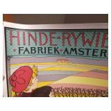 'Hinde-Rywielen Fabriek Amsterdam' Poster
