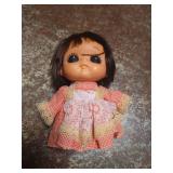 Vintage IWAI Industrial Corp. Big Eye Doll Made in Japan