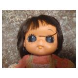 Vintage IWAI Industrial Corp. Big Eye Doll Made in Japan