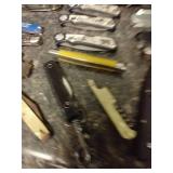 Large Lot of Misc. Folding Knives