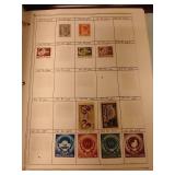 Vintage Stamp Album (Romania)