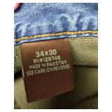 Wrangler & Schmidt Fleece Lined Jeans - 34x30 & 33x30