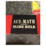 Vintage Player Piano Rolls, Slide Rule, & Abbott & Costello 8MM