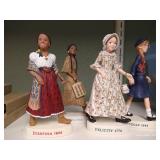 (4) 6' American Girl Doll Figurines