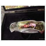Collectible Decorative Folding Fish Knife in Box