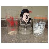 (3) Vintage Glasses - Pop Culture